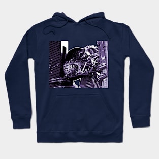 Aliens (1986) APC scene (Scale: 145%) Purple Poster Print Hoodie